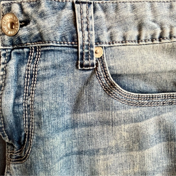 Seven7 Jeans Mens 34x34 Straight Fit Denim Stretch Pants light distress - Picture 12 of 12